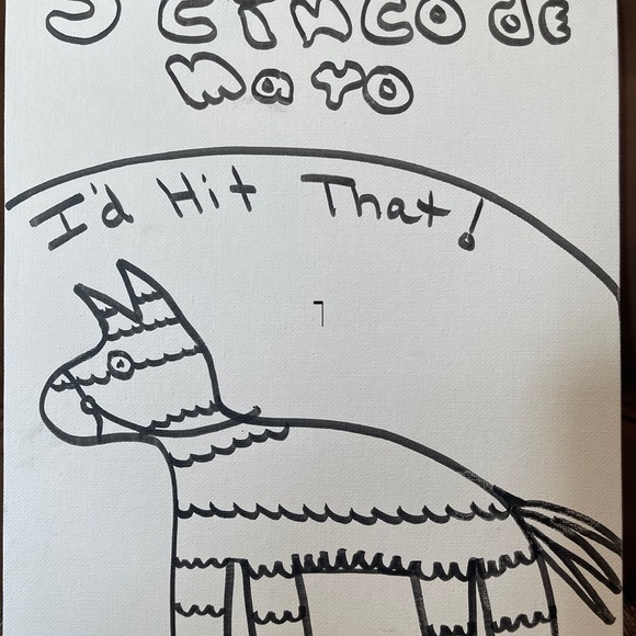 Canvas paint kits - hand drawn (Summer Prints for Sale) - Picture 9 of 15